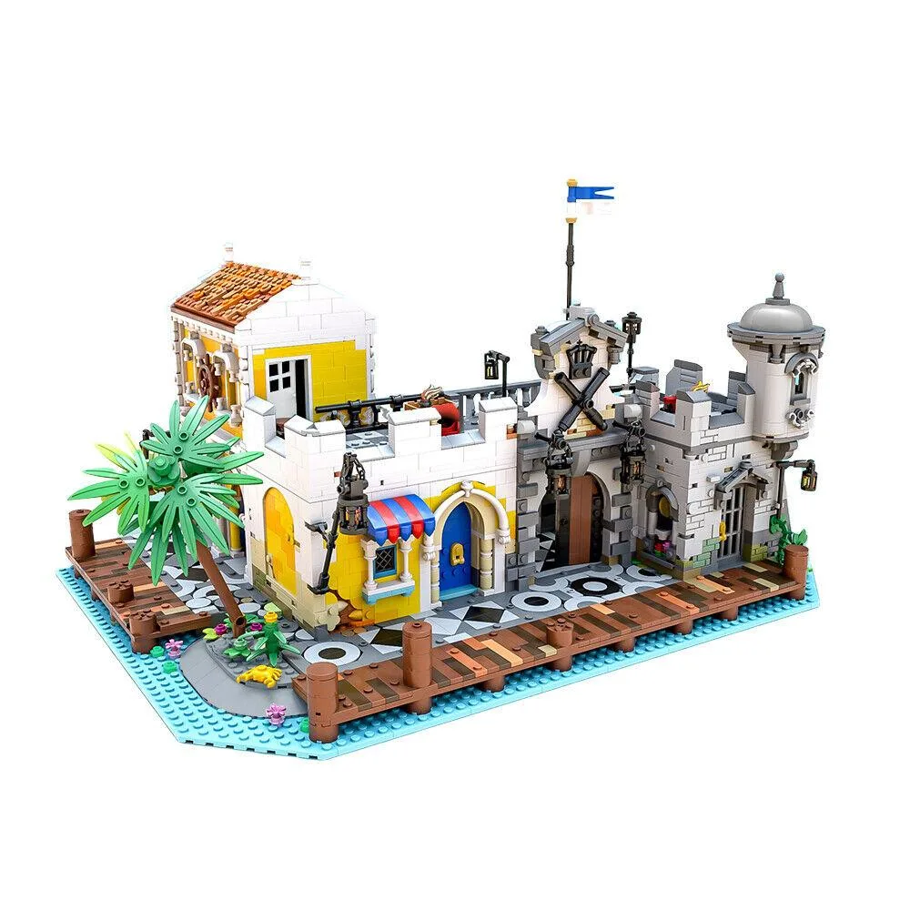 ZITIANYOUBUILD ZITIANYOUBUILD Lagoon Lockup Revisited 3894 Pieces MOC Building Set — product photo