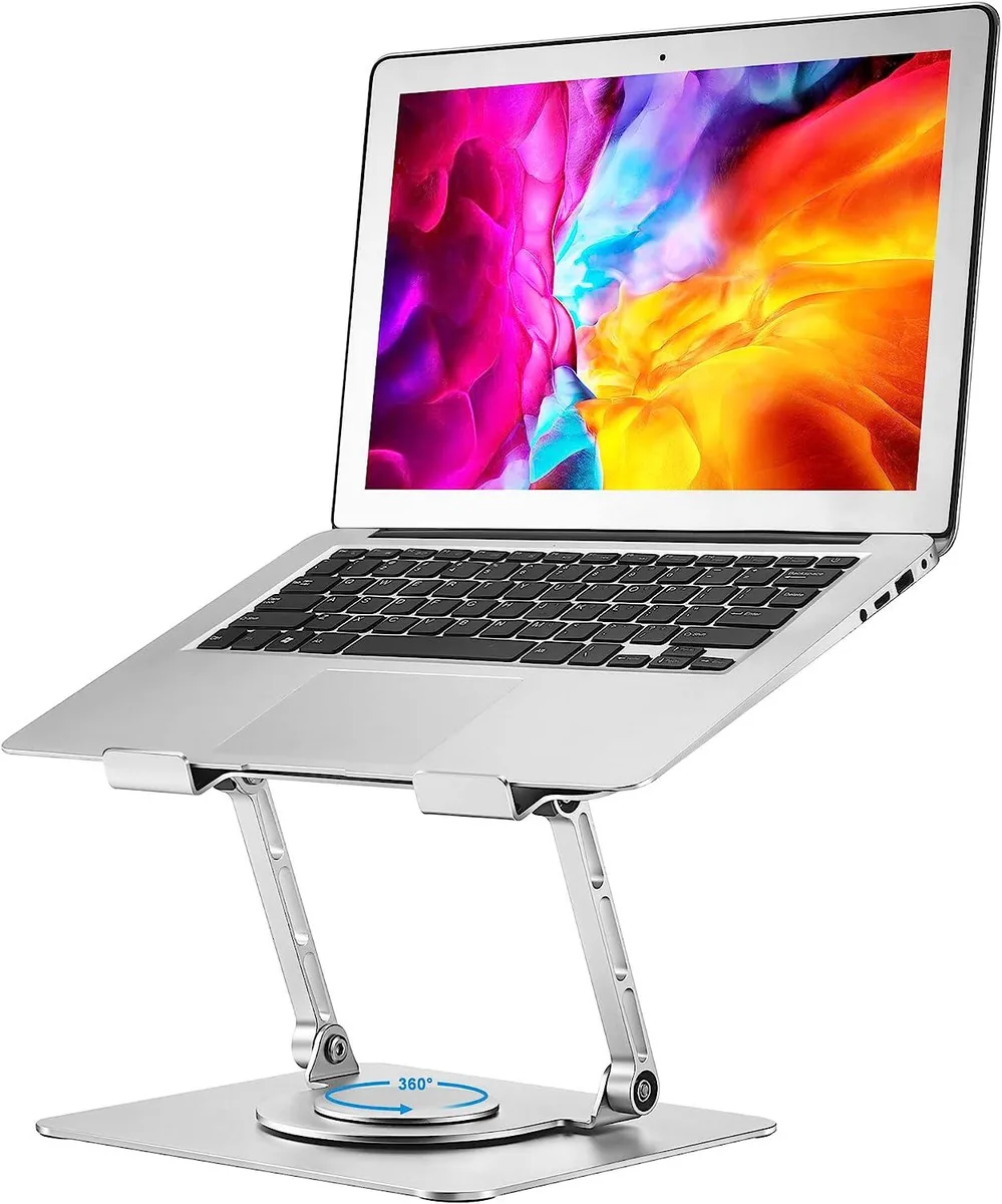 ESTONE ESTONE CXG-0088 360° rotating laptop stand silver 10-16 — product photo
