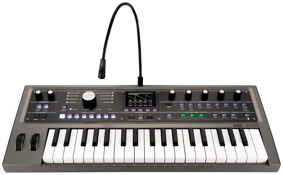 LORDWORLD LORDWORLD Micro2 Synthesizer/Vocoder 37 keys 2.8" display — product photo