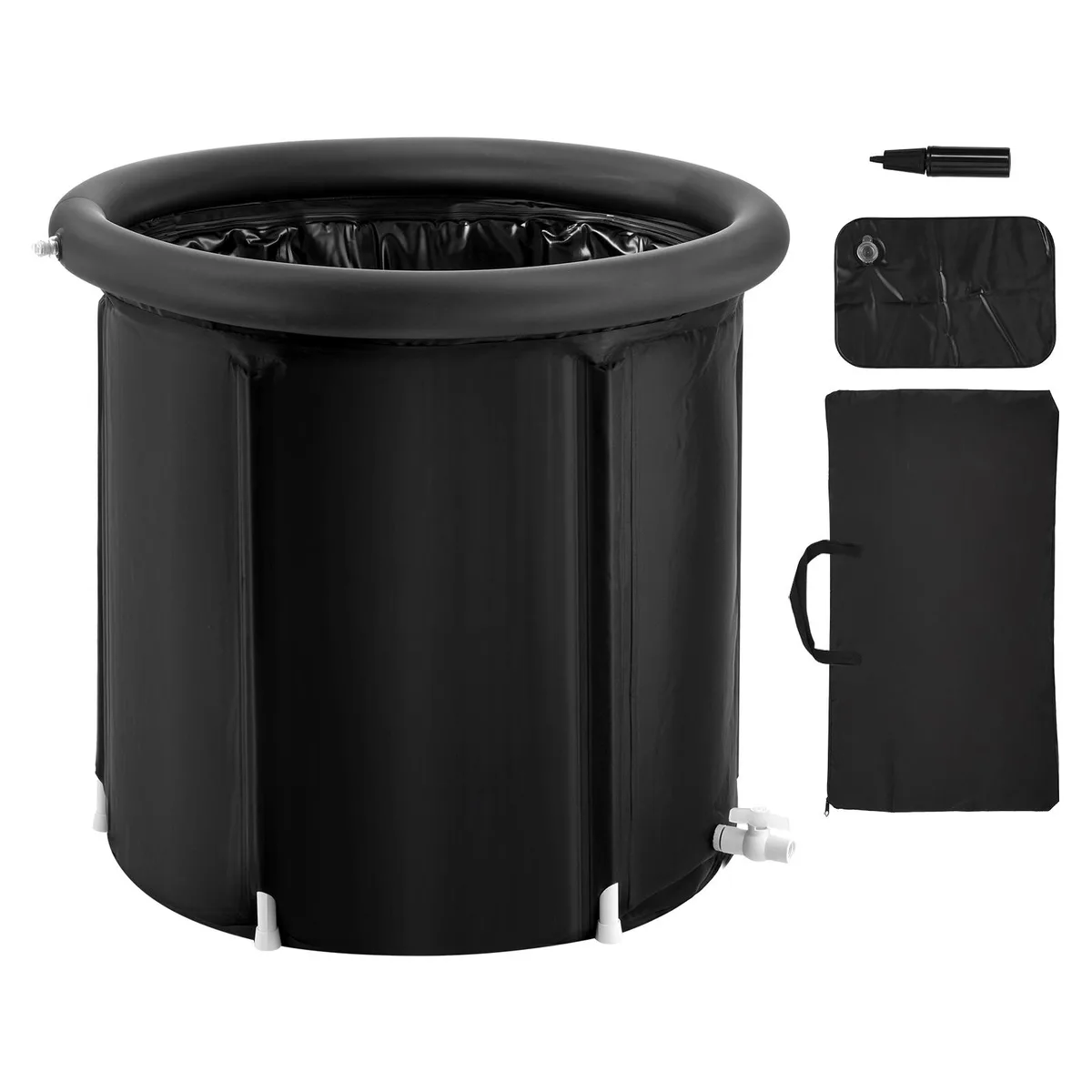 VEVOR VEVOR 90 Gal Inflatable Ice Bath Tub 31.5x29.5in with Cover — product photo
