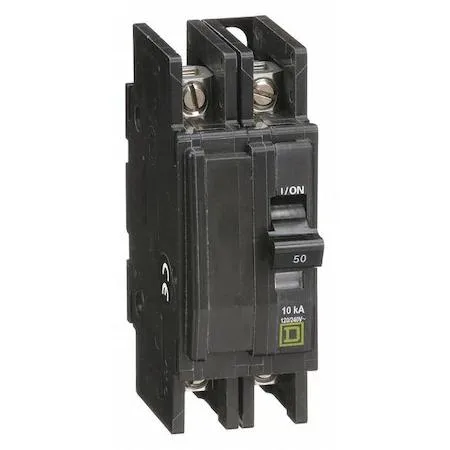 SQUARE D SQUARE D QOU250 Miniature Circuit Breaker 50A 2 Pole 120/240V AC — product photo