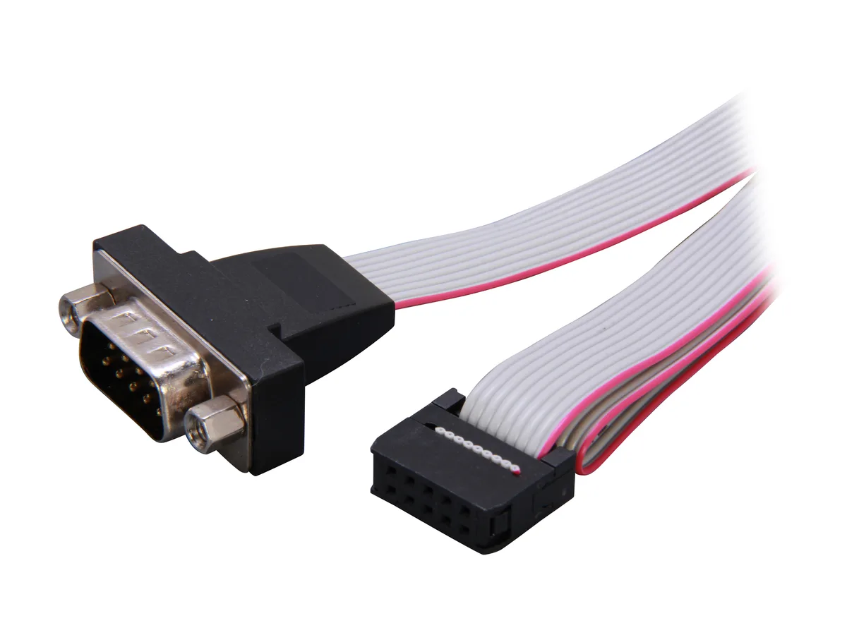 STARTECH STARTECH PNL9M16 9 Pin Serial Male to 10 Pin Header Cable 13 ft — product photo