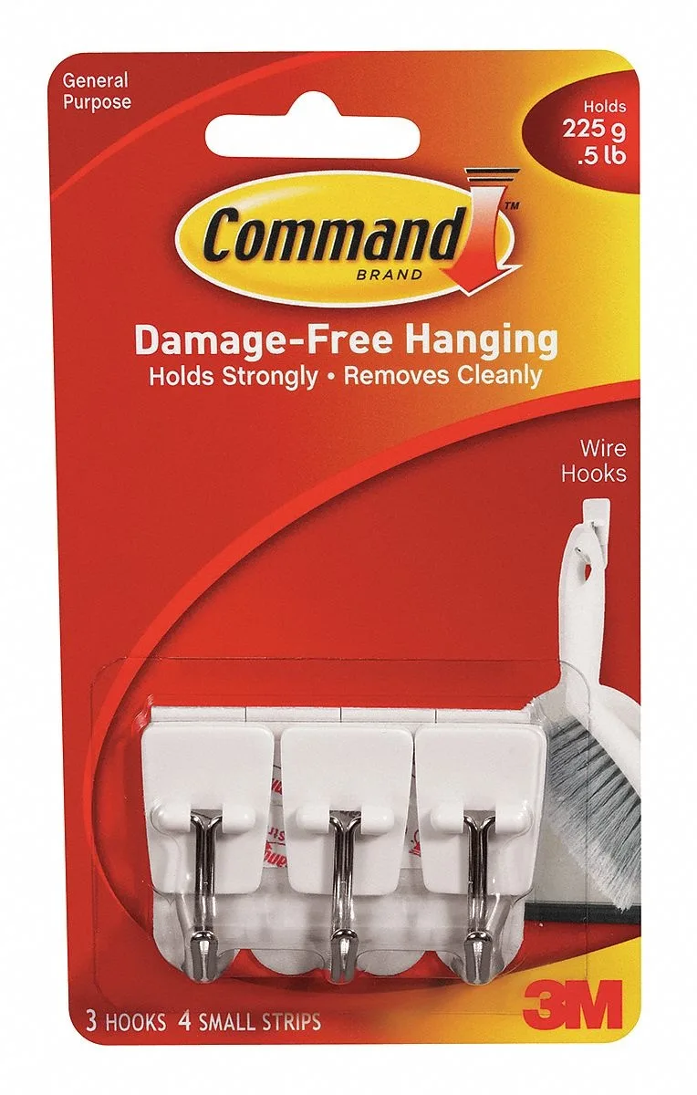 Command Command 17042 Picture Hanger White Plastic 3 Pack — product photo