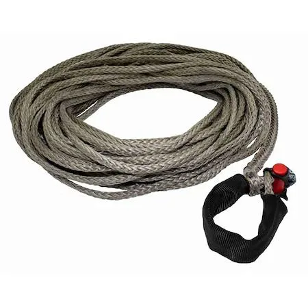Lockjaw Lockjaw 20-0313100 Winch Line Synthetic 5/16" 100 ft 4400 lb Gray Red — product photo