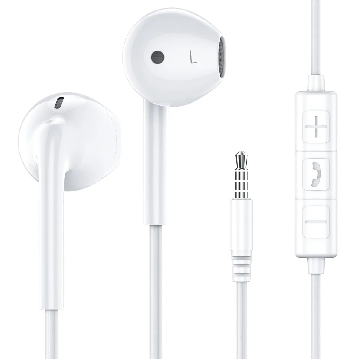  SuperTooth MOSWAG Wired Earbuds 3.5mm 14.2mm 120cm Black — product photo