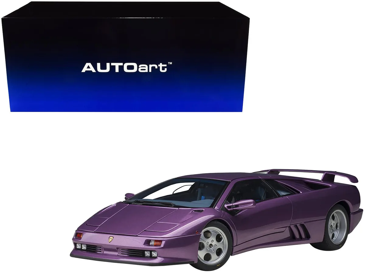 Autoart Autoart Lamborghini Diablo SE30 Viola Purple Metallic 1/18 Vehicle — product photo