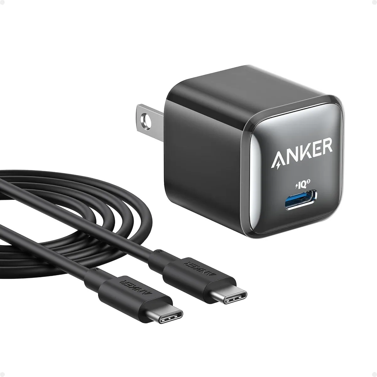 ONITOON ONITOON 20W USB-C Charger PIQ 3.0 Black with Cable — product photo