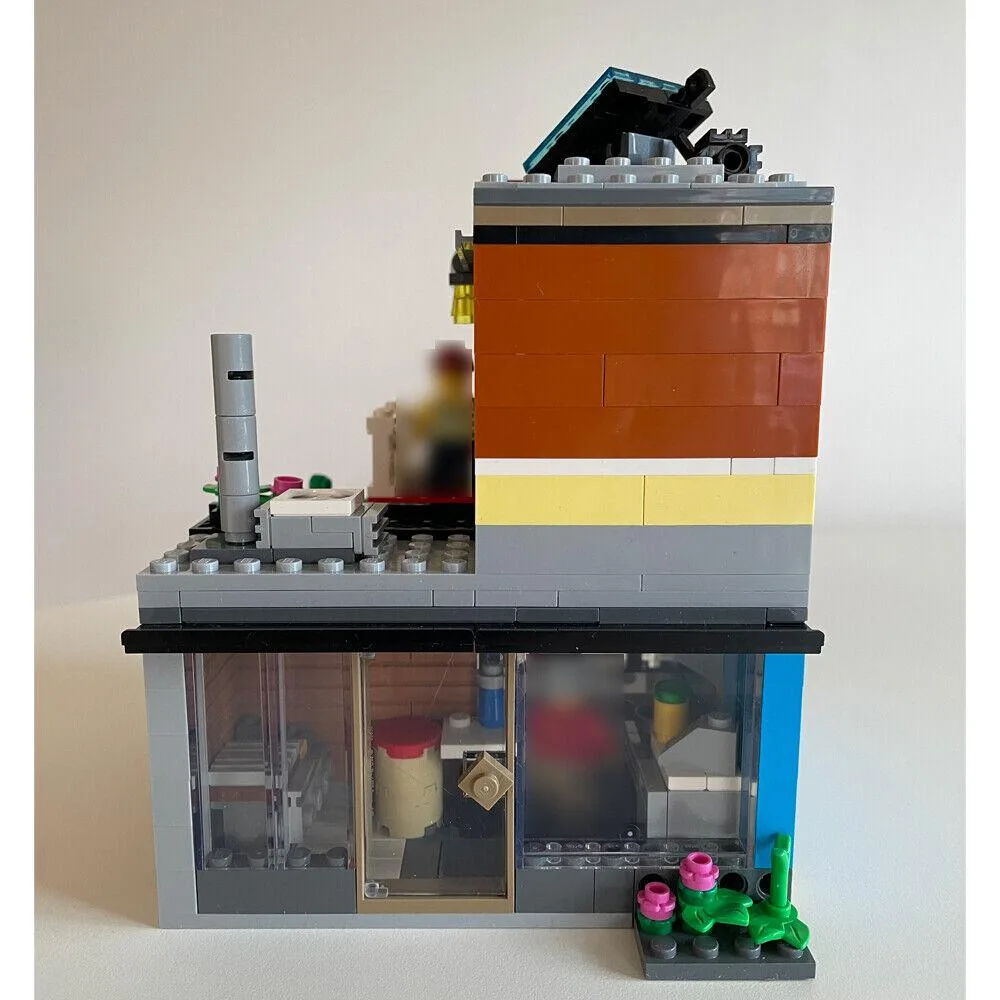ZITIANYOUBUILD ZITIANYOUBUILD MOC-95668 Fish and Chips Shop 613 Parts — product photo
