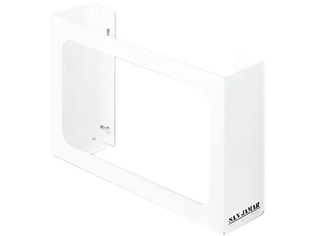 San Jamar San Jamar G0804 White Enamel Glove Dispenser Three-Box 18w x 3-3/4d x 10h cleaning — product photo