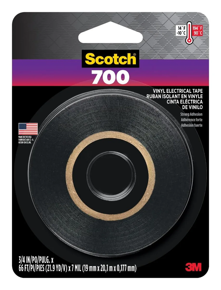  3M 700 Electrical Tape 03429NA 3/4 in x 66 ft x 7 mil — product photo