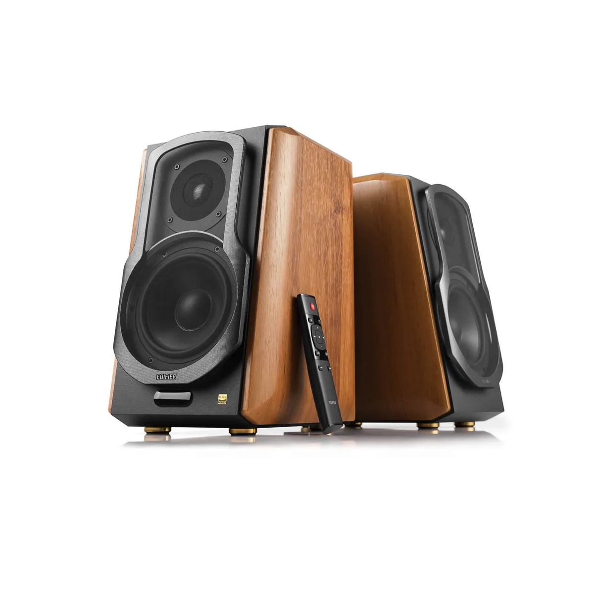 Edifier Edifier ed-s1000mkii-brown 120W 2.0 bookshelf home audio speaker brown — product photo