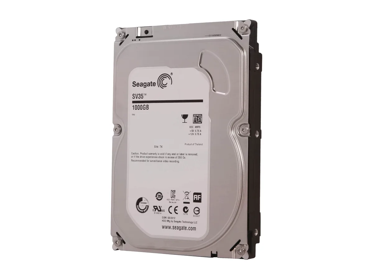 Seagate Seagate ST1000VX000 1TB 7200 RPM 64MB SATA 6.0Gb/s 3.5" internal hard drive — product photo