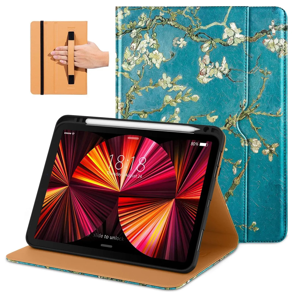 KW-Commerce KW-Commerce 2 in 1 Accessory iPad Pro 11 Inch Blossom — product photo
