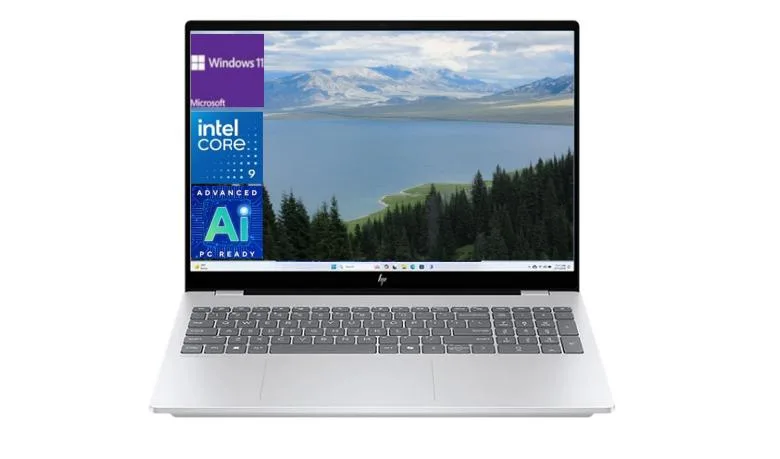 HP HP OmniBook 7 AI Copilot 16 2K OLED 120Hz Core 9 270H 32GB 2TB laptop — product photo