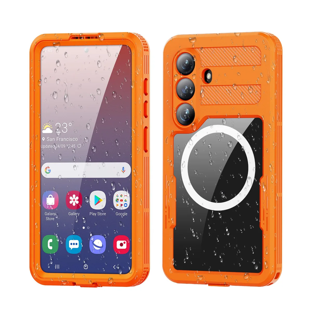 BONAEVER BONAEVER Waterproof Case Samsung Galaxy S26 Black — product photo