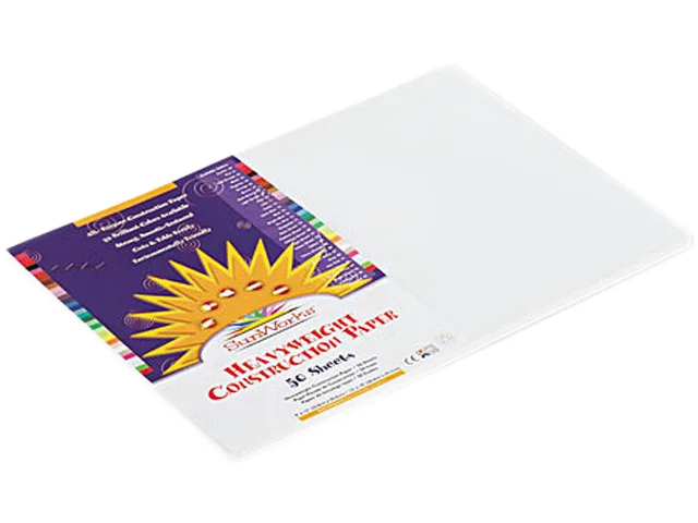 SunWorks SunWorks 9207 Card Filing 12 x 18 White 50 Pack 58 lbs — product photo