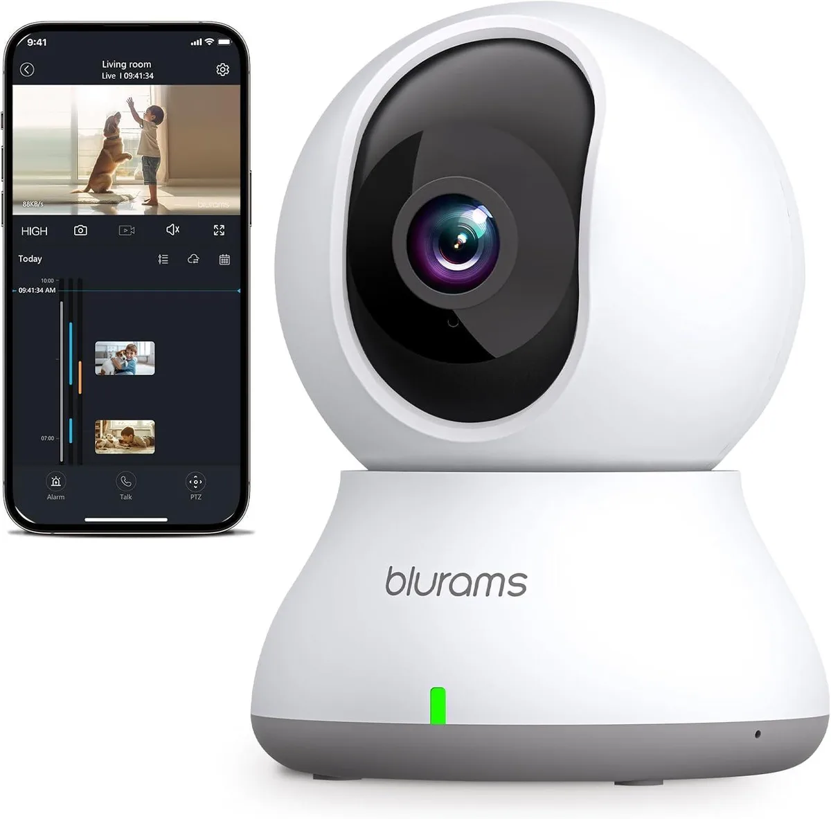 TAURKENAM TAURKENAM Indoor Camera 2K 360° Home Safety — product photo