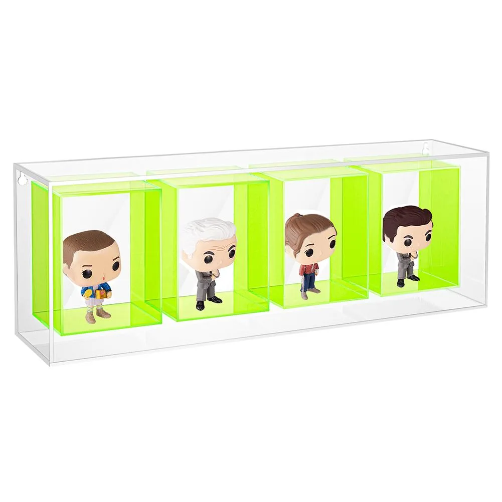 Vandue Corporation Vandue Corporation OnDisplay 4-Section Neon Green Acrylic Display — product photo