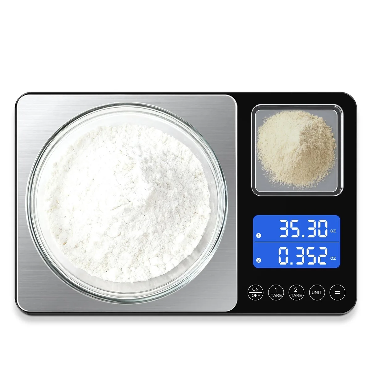 Letron L-K600H 33 lb / 1.1 lb dual platform commercial kitchen appliance — product photo