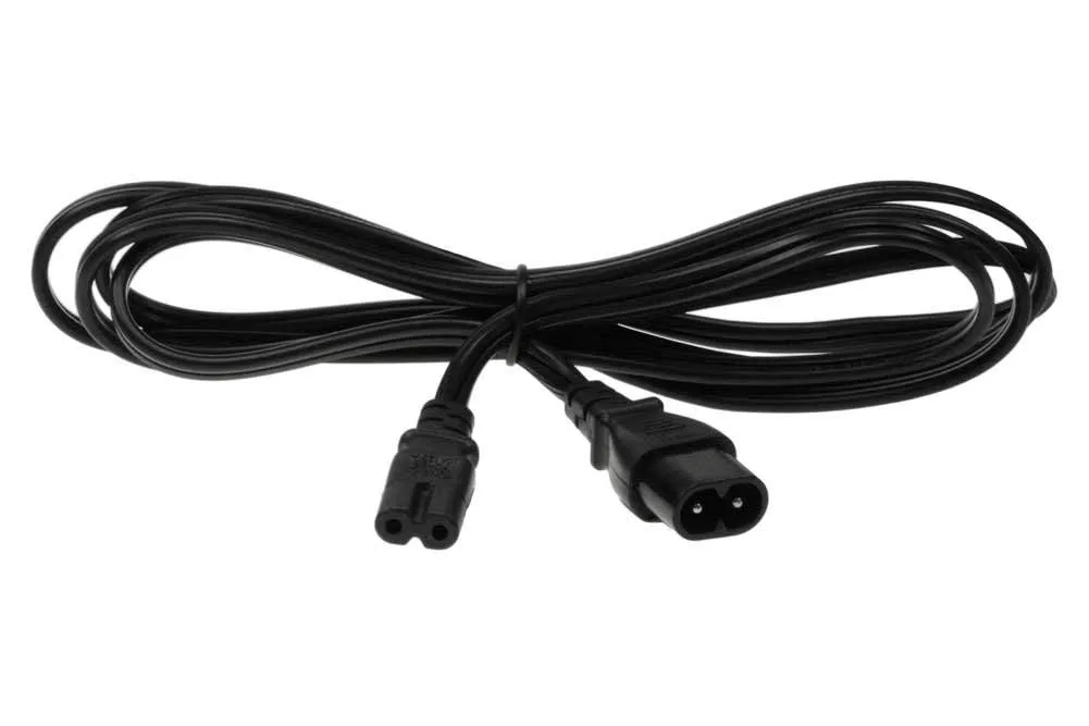TeKit TeKit C8 to C7 Extension Power Cord 10ft 18/2 SPT-2 Black — product photo