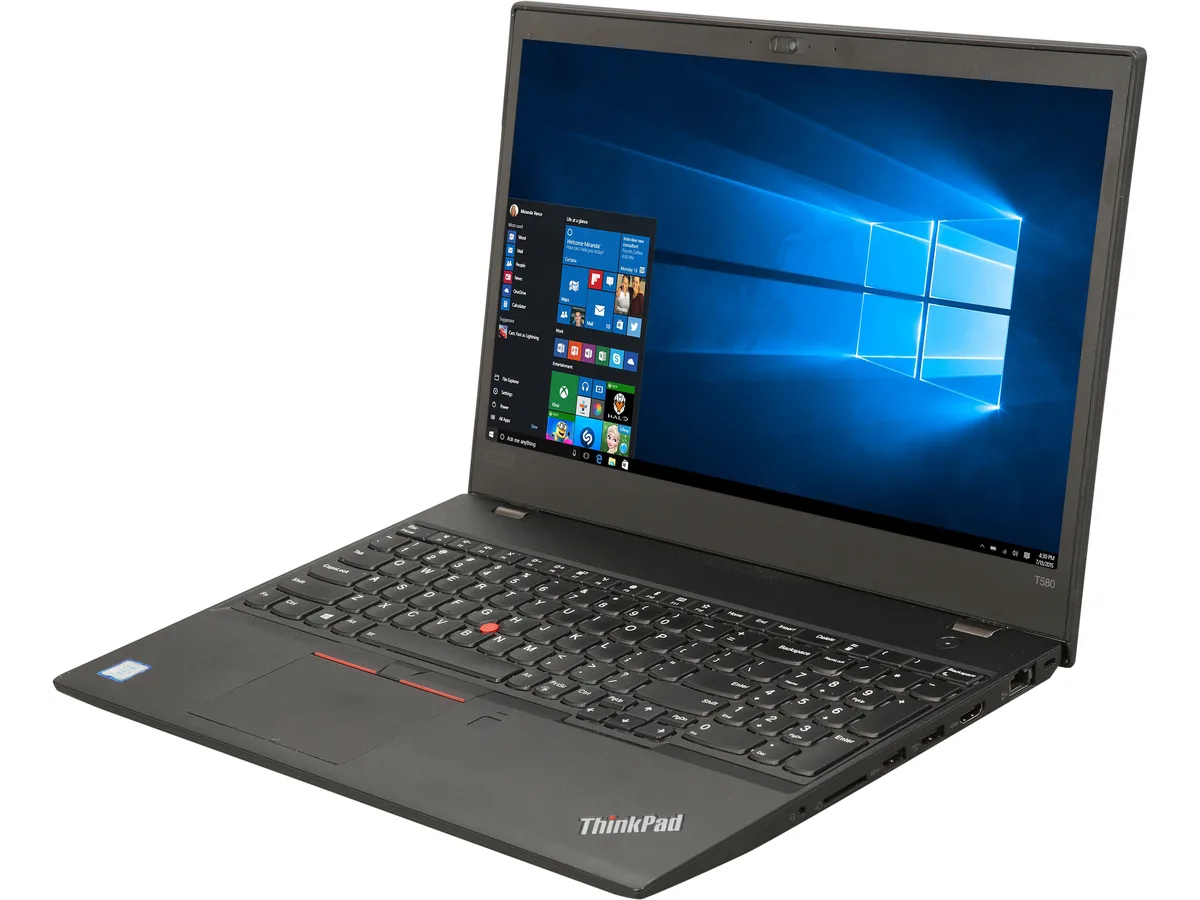 Lenovo Lenovo T580/i5/16/256/W10/B laptop — product photo