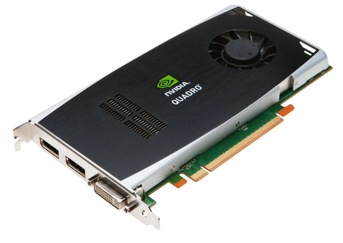 DELL DELL Quadro FX 1800 768MB 192-bit GDDR3 workstation graphics card P418M — product photo