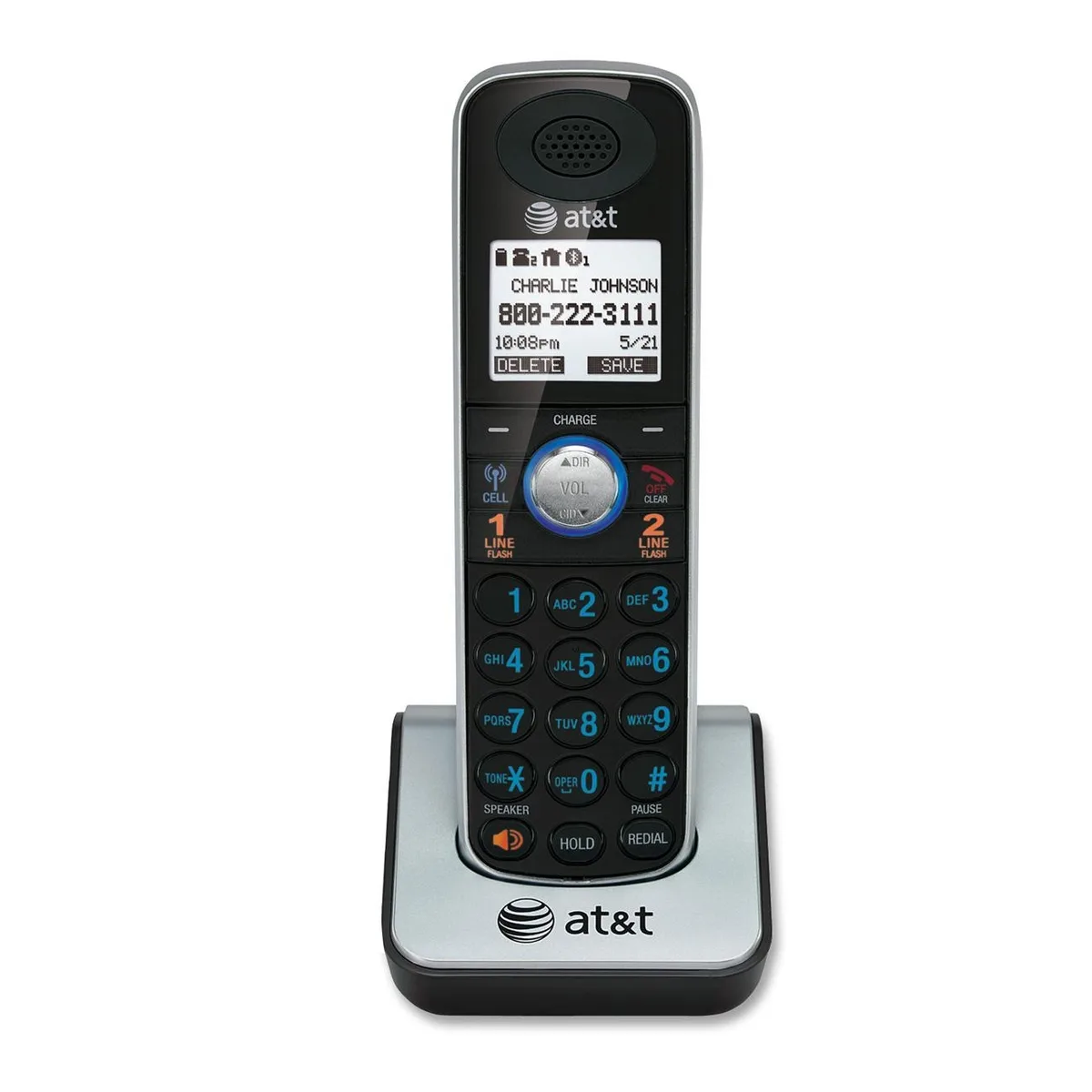 AT&amp;T AT&amp;T TL86009 DECT 6.0 Expansion Handset Blue — product photo