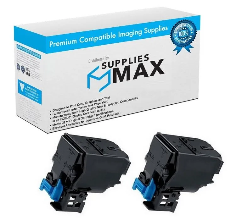 SuppliesMax SuppliesMax A5X0130_2PK Black Toner Cartridge 2 Pack 10000 Pages — product photo