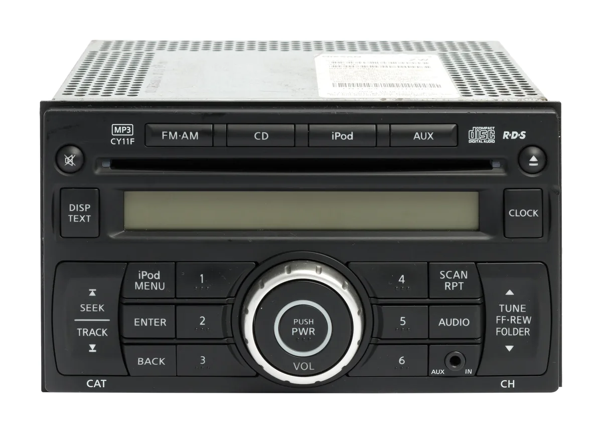 1 Factory Radio 1 Factory Radio Receiver 218185ZW80A CY11F 2010-2012 Nissan Versa — product photo