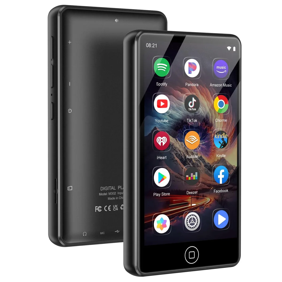  AGXOV M302 144GB MP3 Player 4.02 — product photo