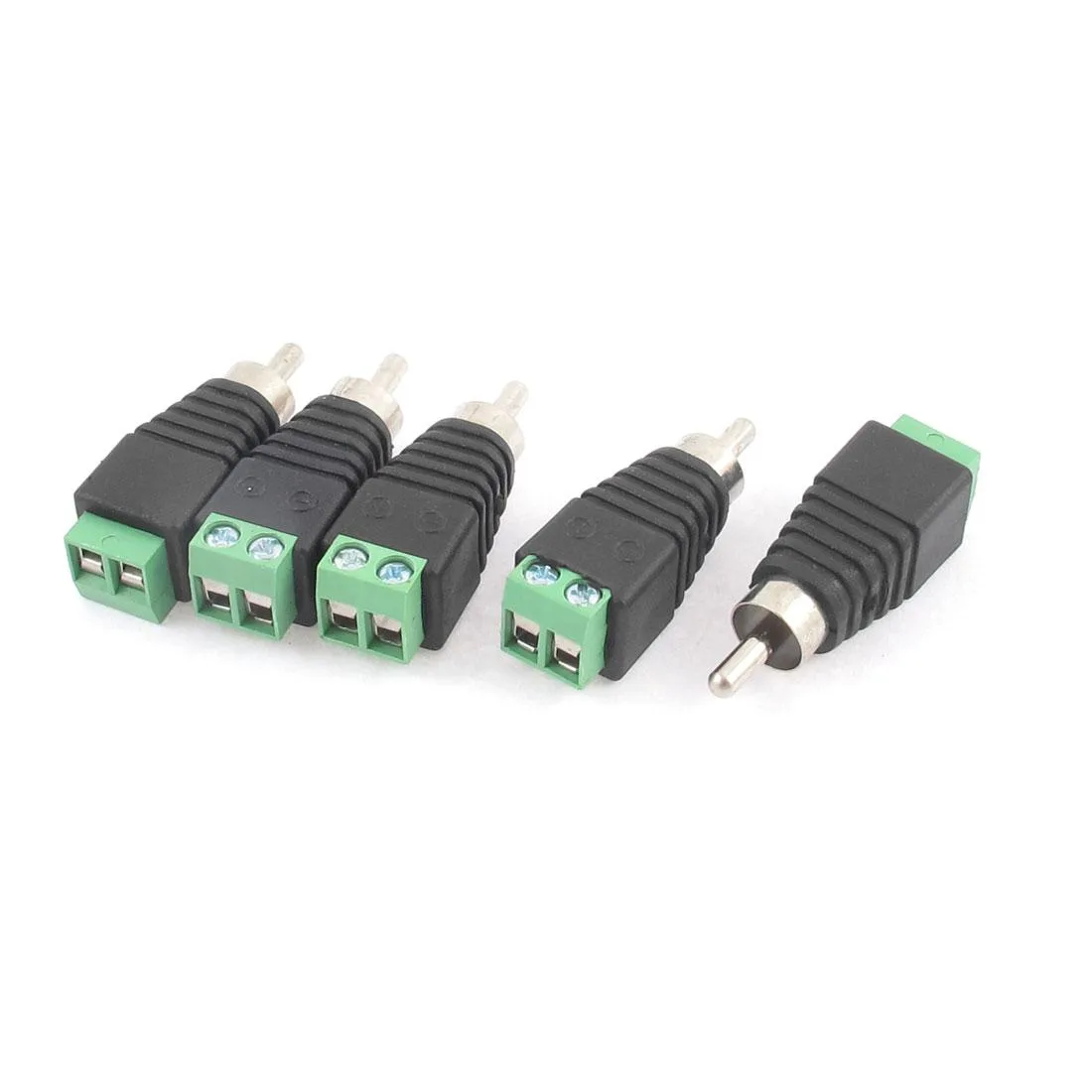 Unique-Bargains Unique-Bargains RCA Male Adapter 5pcs Cat5 Cat6 to AV Phono 41x14x12mm 33g — product photo