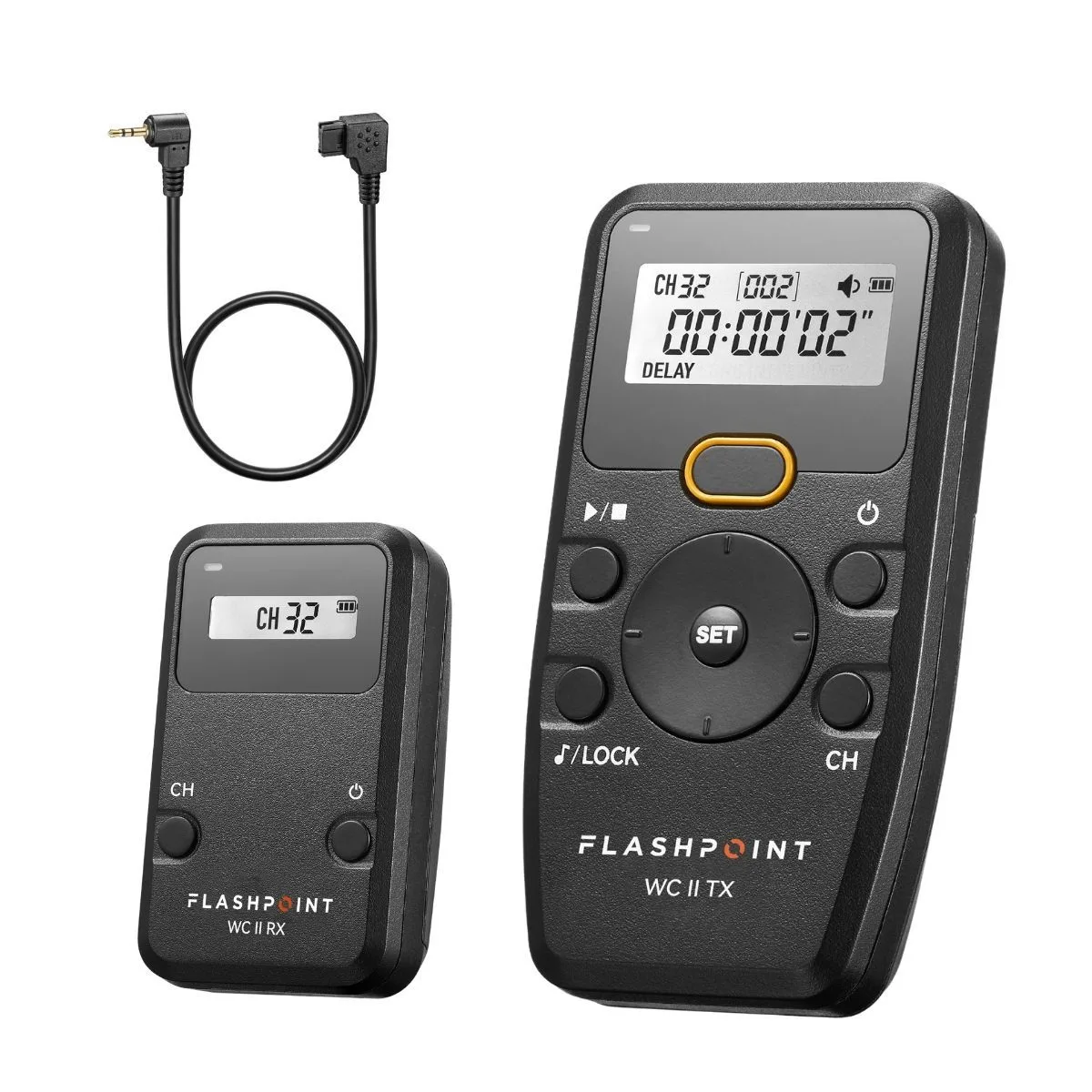 Flashpoint Brand Flashpoint Wave Commander II Wireless Shutter Kit for Sony 32ch 2.4GHz 100m — product photo