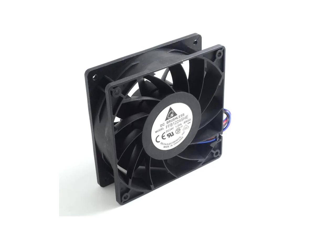 Fans Fans 12038 FFB1224SHE 24 V 1.20 A 120x120x38 mm case fan 10 pack — product photo