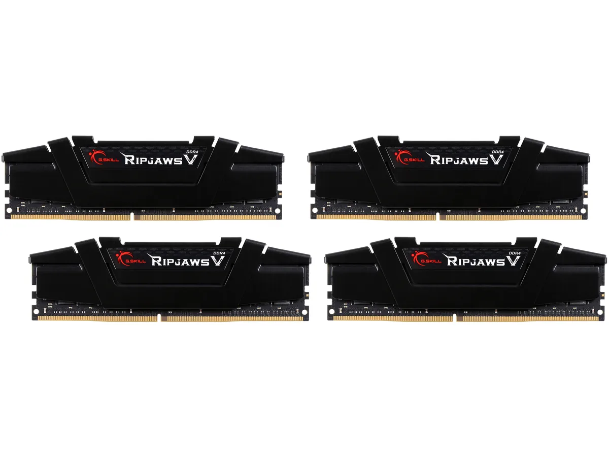G.SKILL G.SKILL Ripjaws V F4-3200C16Q-64GVK 64GB desktop RAM — product photo