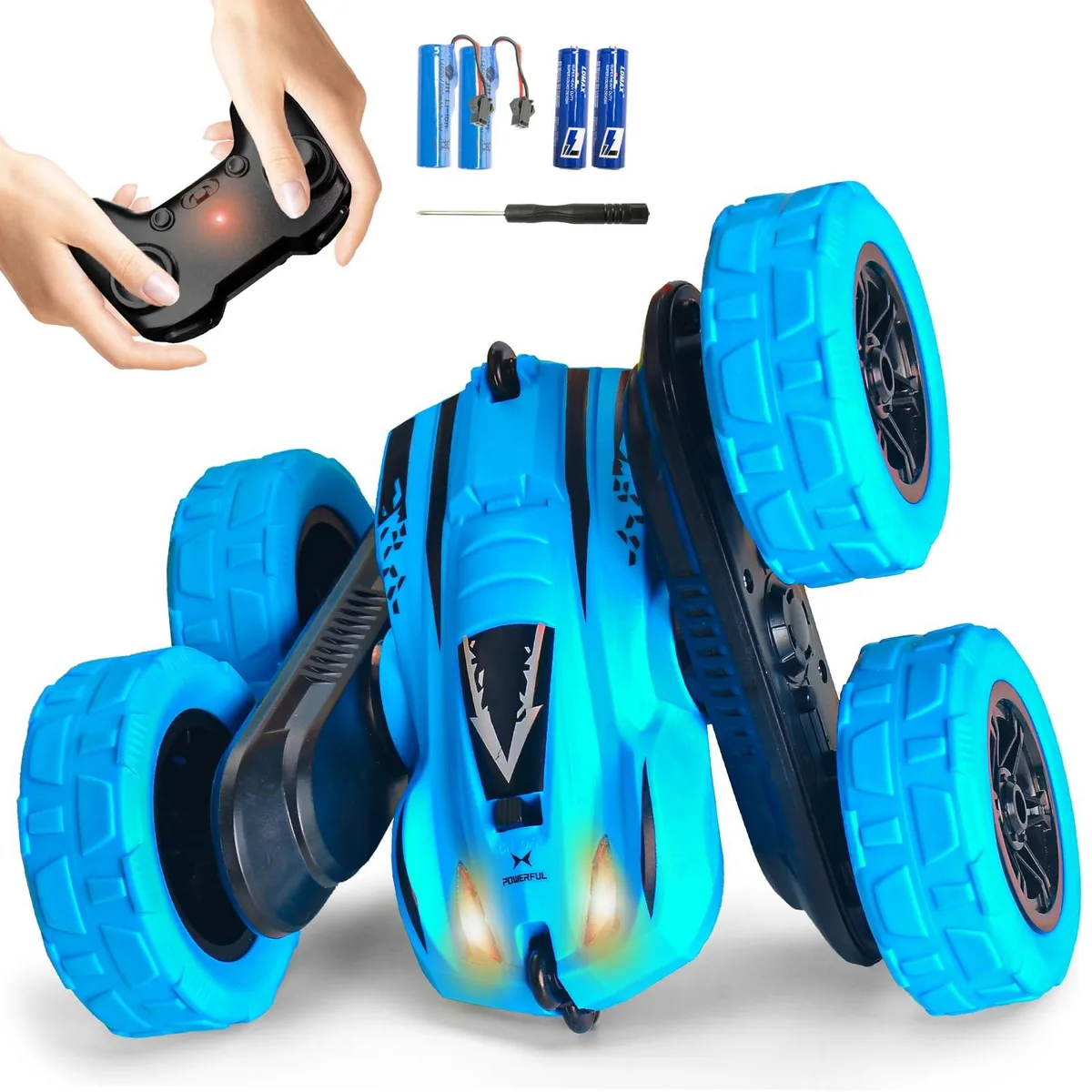  Racing Fun 4WD 2.4GHz 360° Stunt Car Blue — product photo