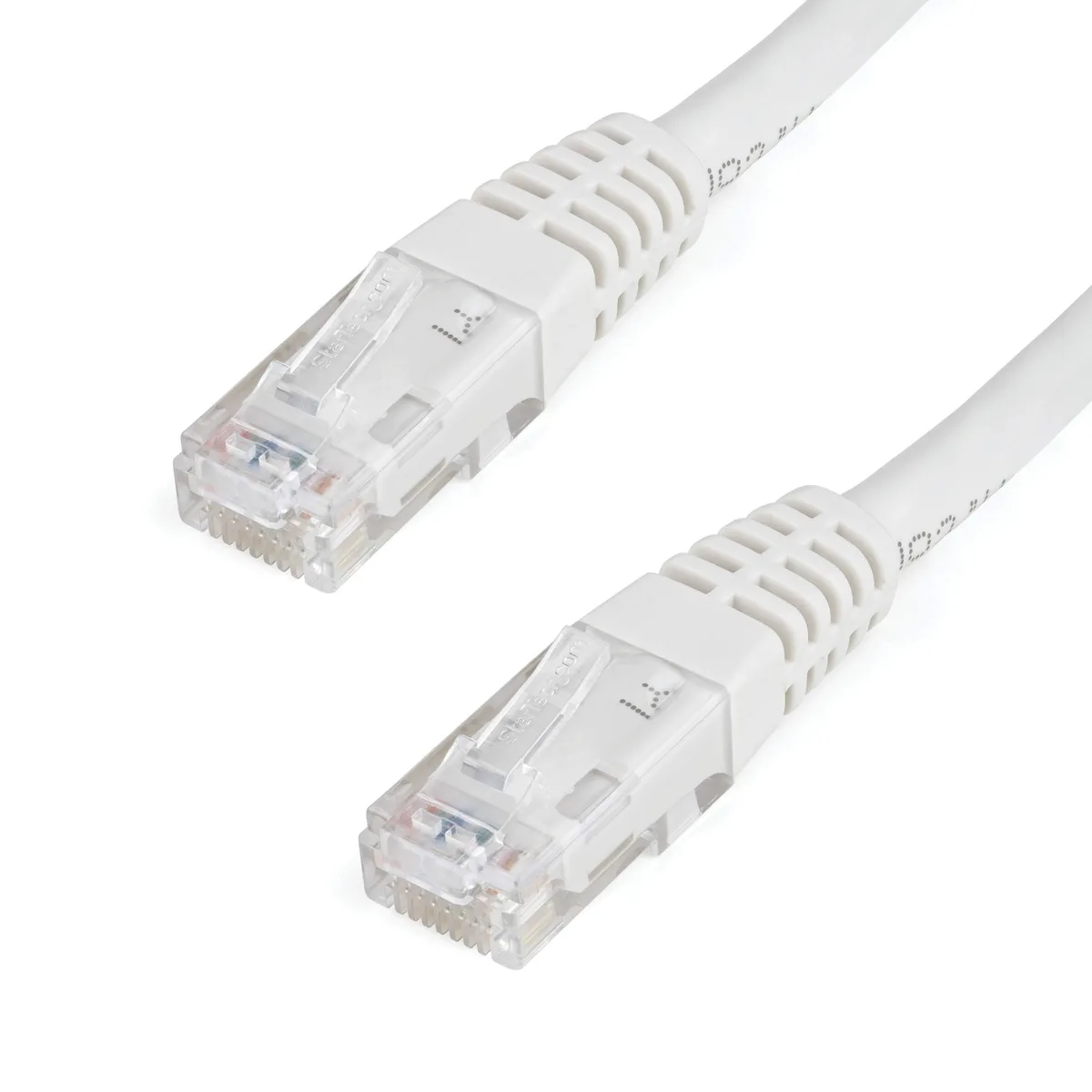 StarTech.com 20ft White Cat6 UTP Patch Cable ETL Verified — product photo