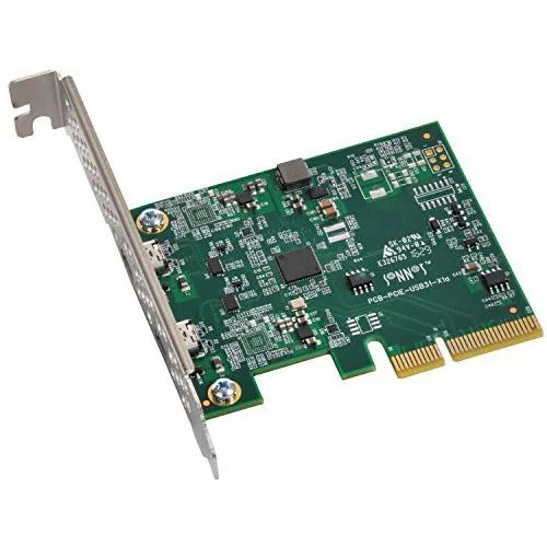Sonnet Technologies Sonnet Allegro USB 3.1 Two-Port USB-C 10Gb PCIe Card — product photo
