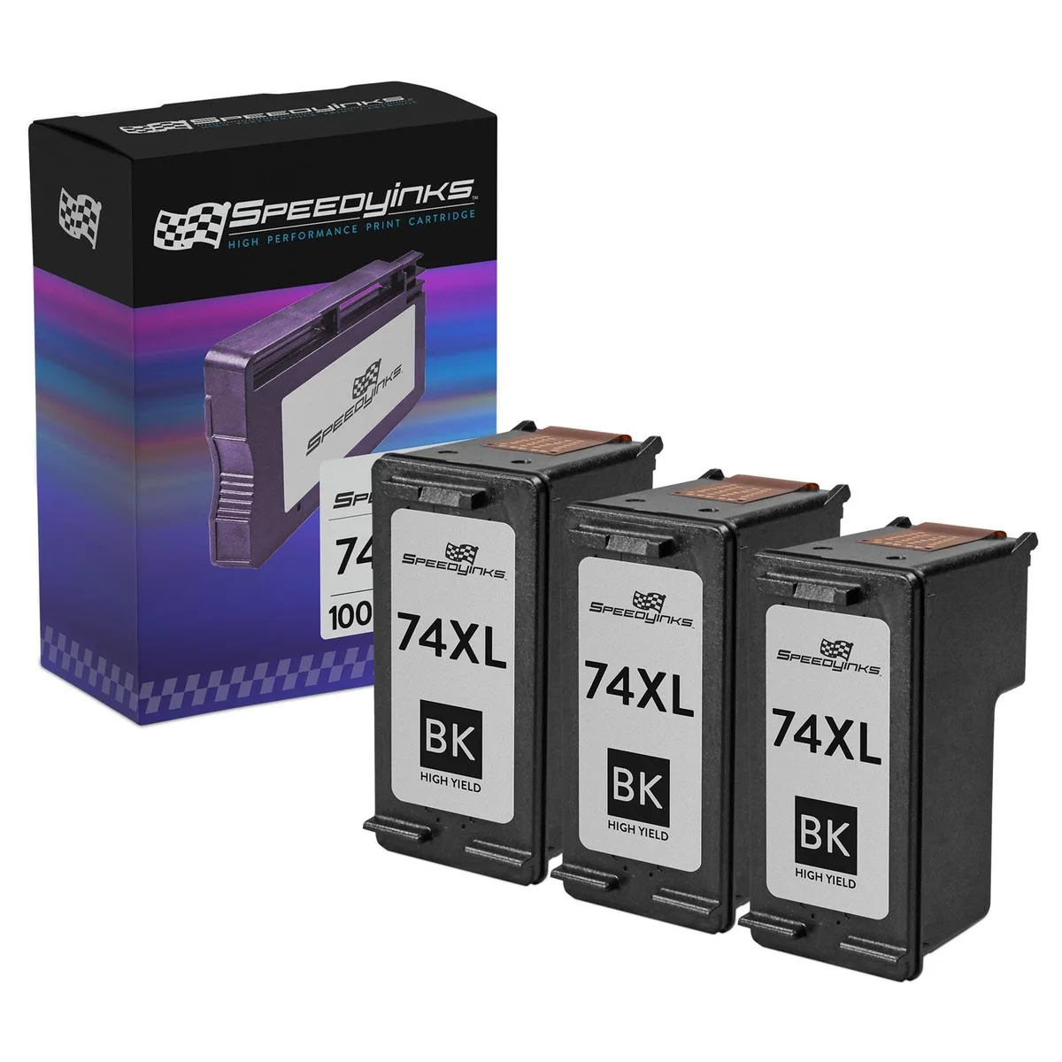 SpeedyInks SpeedyInks HP 74-XL Black Ink Cartridge 750 Pages — product photo