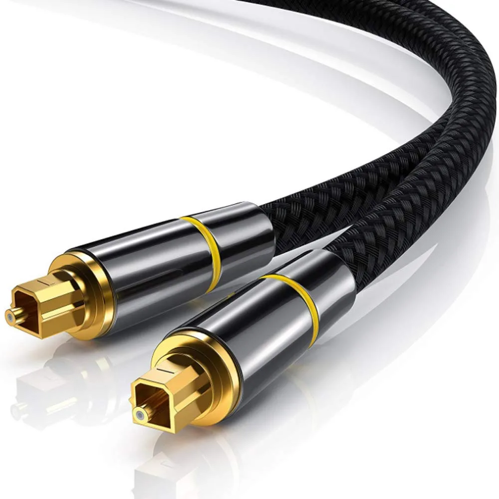SMA SMA Toslink Digital Optical Audio Cable 10 ft Black — product photo