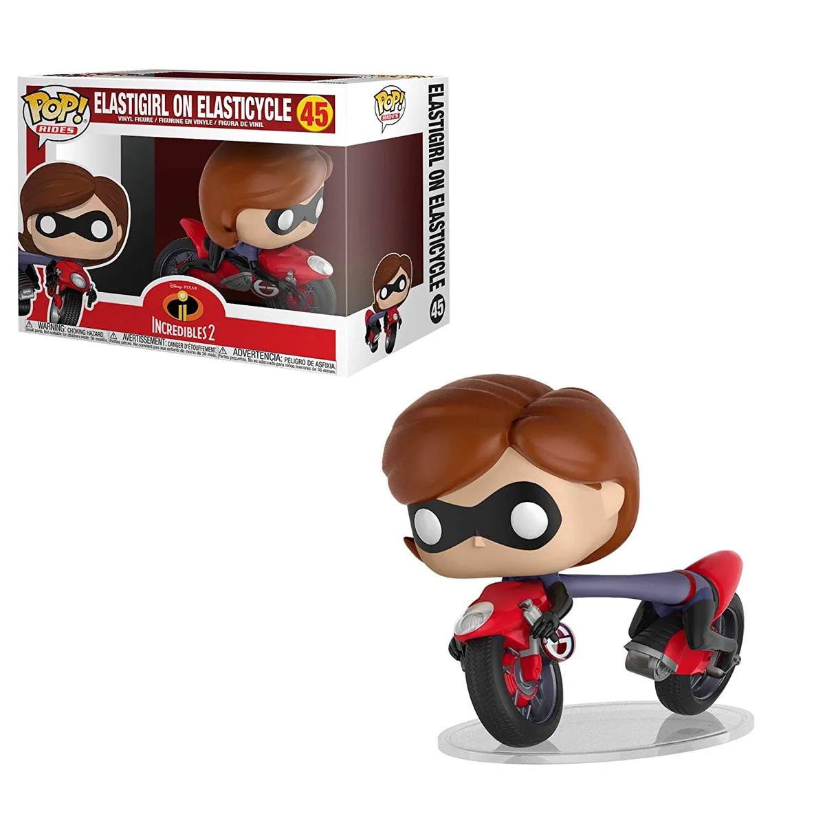 Funko Funko POP Rides Incredibles 2 Elastigirl on Elasticycle #45 hobby collectible — product photo