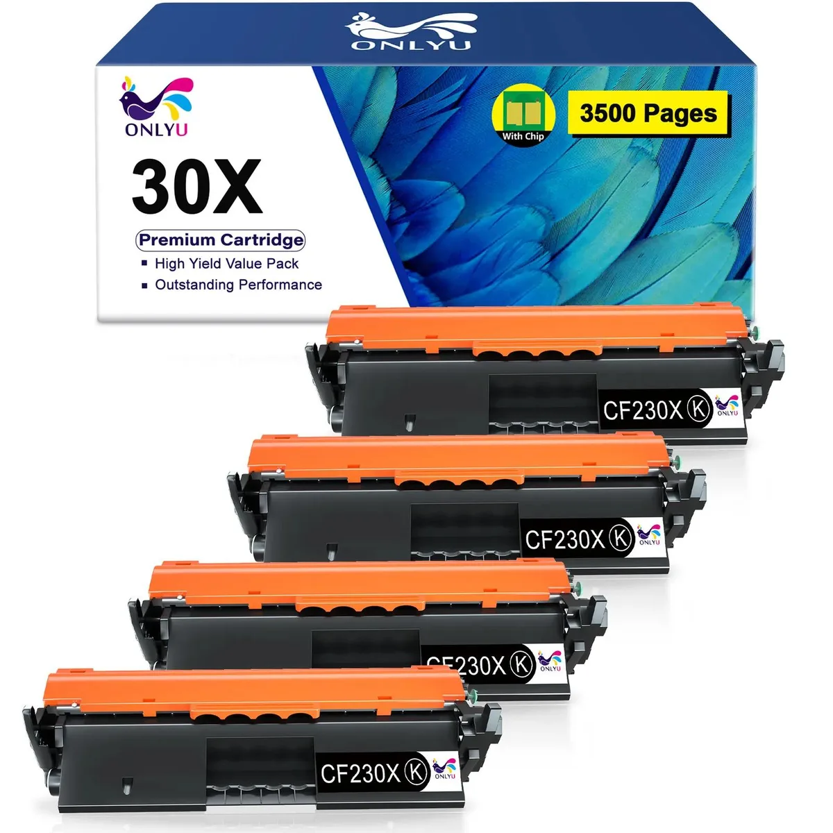 V4ink V4ink CF230X 30X Black Toner Cartridge 2-Pack — product photo