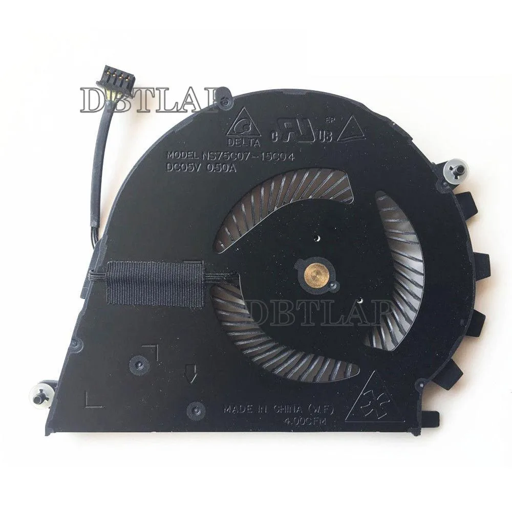 Small black plastic GPU cooling fan for HP ZBook Studio G3 G4