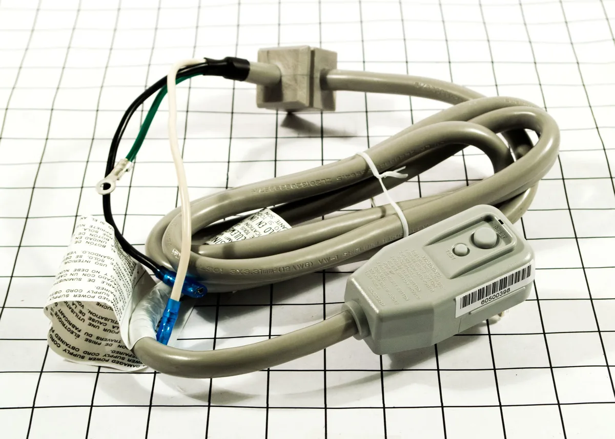 Appliance Factory Parts Appliance Factory Parts 60500398 supply cord 20A 250V RAC appliance part — product photo