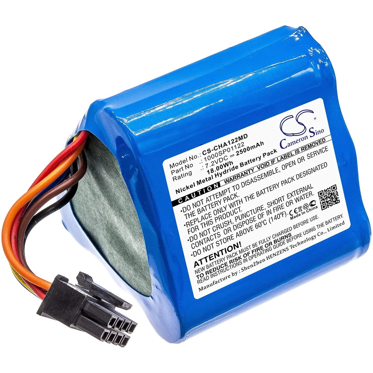  Cameron Sino Battery for CardinalHealth Alaris GH Asena GS-GH 2500mAh 7.2V — product photo