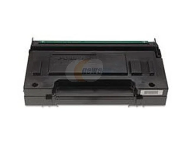 Black rectangular toner cartridge with smooth matte finish