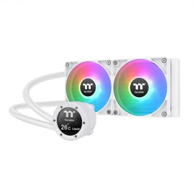 Thermaltake Thermaltake TH240 V2 Ultra ARGB Snow CL-W404-PL12SW-A liquid cooler — product photo