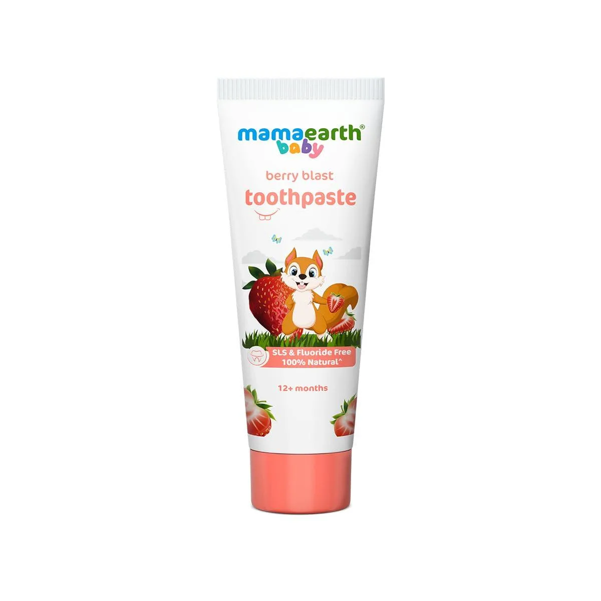 Small white tube with Berry Blast labelling, 50g