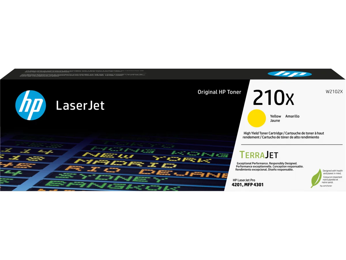 HP HP W2102X Yellow Toner Cartridge 5500 Pages — product photo
