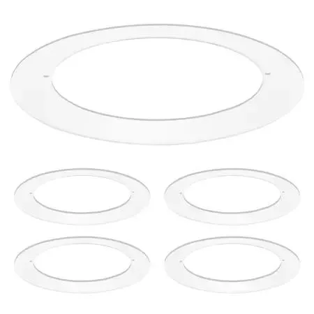 Luxrite Luxrite LR41021-4PK Goof Trim Ring 4 Inch Recessed Lighting — product photo