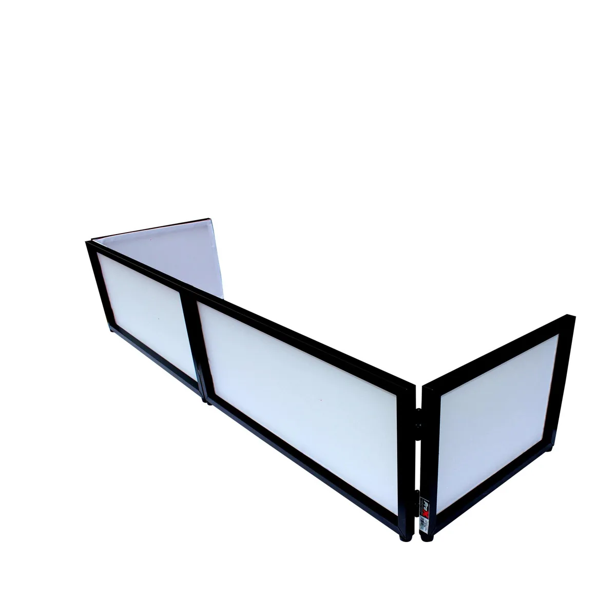 ProX ProX XF-TTFB Tabletop 6 Ft DJ Facade Black Frame dj accessory — product photo